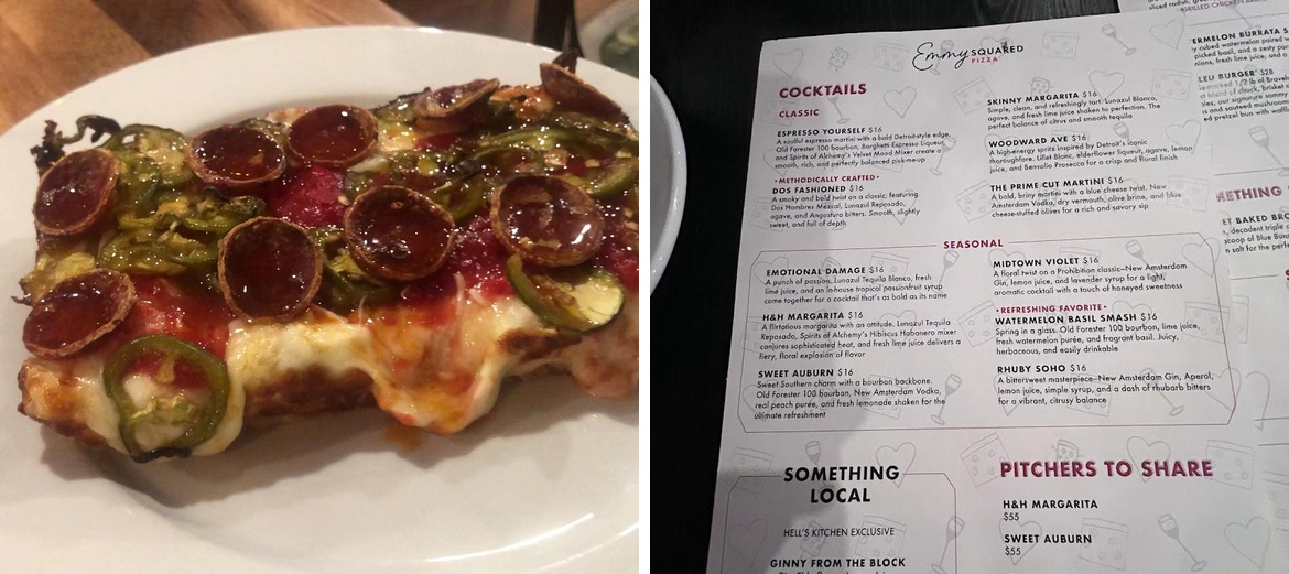 Emmy Squared Pizza: Hell's Kitchen